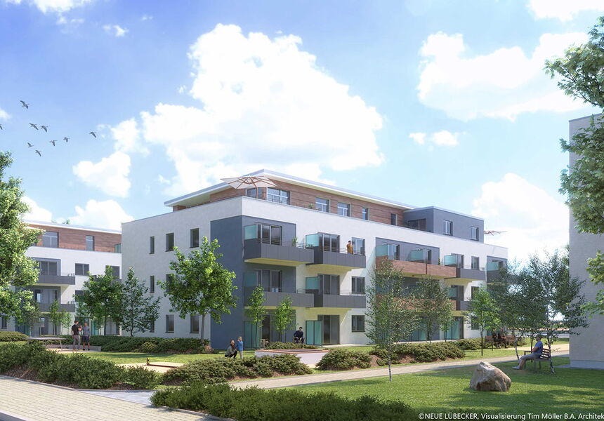 Neubau von 4 Mehrfamilienhäusern, Neustadt in Holstein